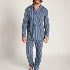 Pijama camisa listrada masculino | MUYDEMI