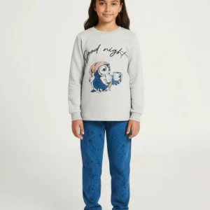 Pijama juvenil coruja para 10-16 anos | MUYDEMI