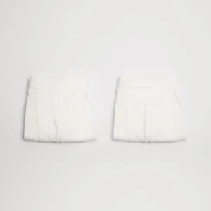 Pack de 2 boxers juvenis de algodão branco