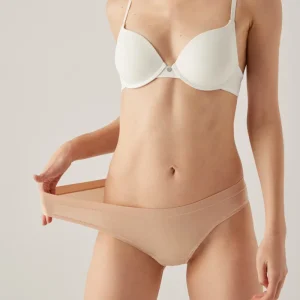 Calcinha mini adapt com acabamento nude invisível