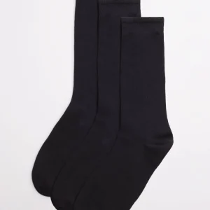 Pack 3 meias básicas para homem preto