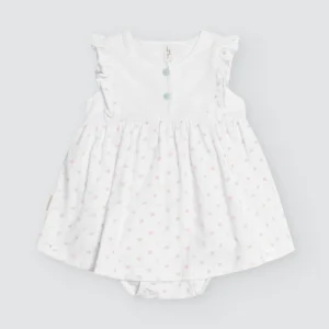 Vestido florido para bebê