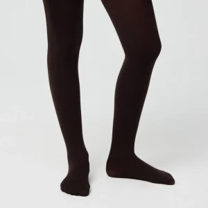 Meia-calça infantil marrom 70 denier