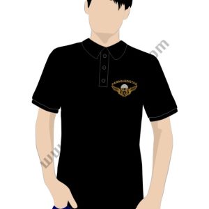 Polos de Algodão Bordado Paraquedistas