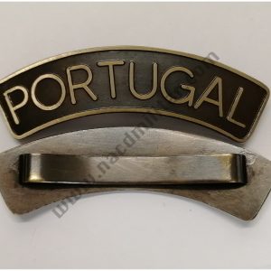 Dístico de Ombro Portugal com barra