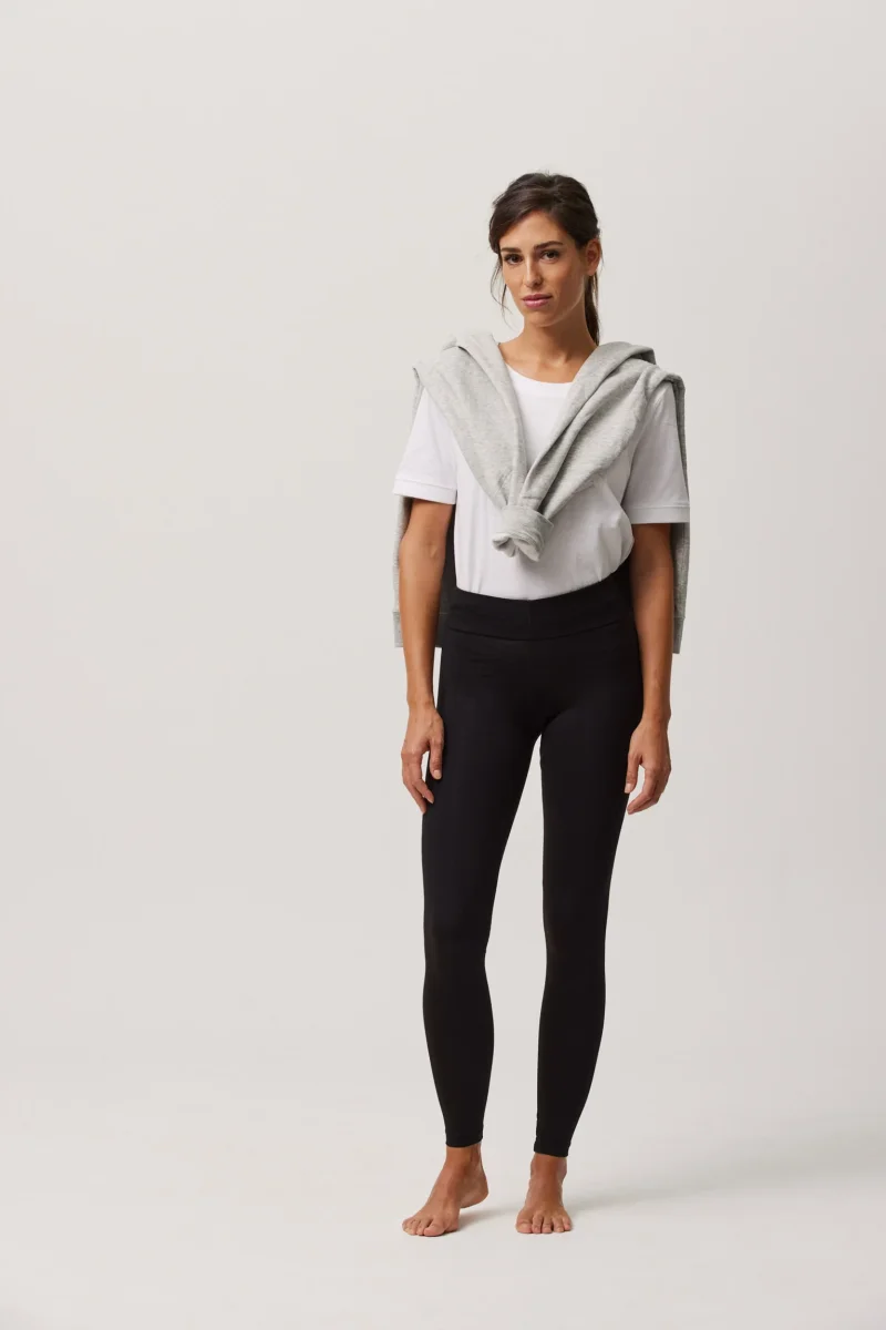 Leggings push-up pretas básicas
