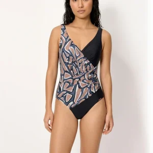Maiô modelador estampado, tamanho B