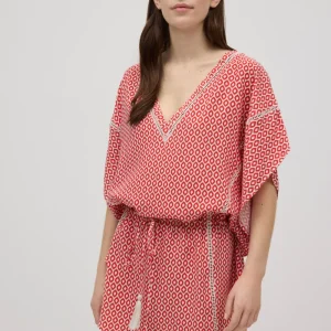 Kaftan de praia estampado