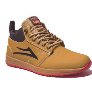 Ténis Lakai Griffin Mid – Gold Nubuck – Mel