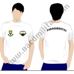 Tshirts Paraquedistas de Algodão e Técnicas  Modelo 14