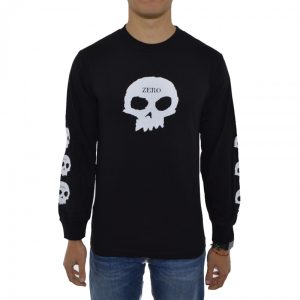 Longsleeve Zero Multi Skulls – Preto