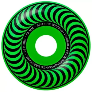 Rodas Spitfire Formula Four Classic Neon Green – 52mm 99Du