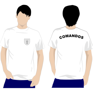 Tshirts de Algodão e Técnicas – Comandos – Modelo 4