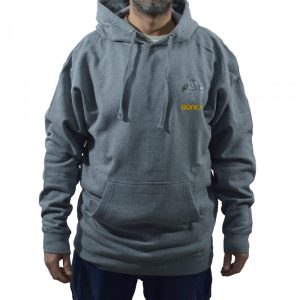 Sweat Hood Powell Peralta Skeleton Skate – Gunmetal Heather