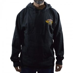 Sweat Hood Powell Peralta Winged Ripper – Charcoal
