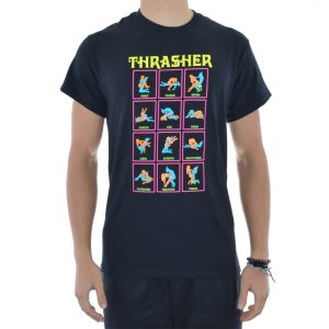 T-Shirt Thrasher Black Light – Preto