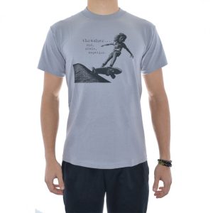 T-Shirt Thrasher Old Stale Negative – Cinzento