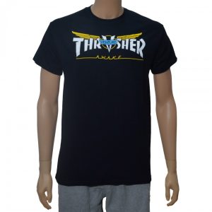 T-Shirt Thrasher x Venture – Preto