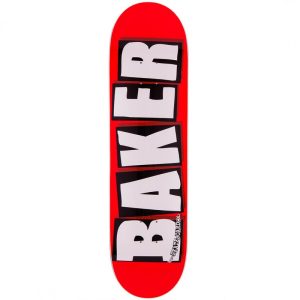 Tábua Baker Brand Logo White – 8.25