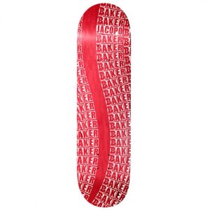 Tábua Baker Jacopo Carozzi Wavy Red – 8.125″